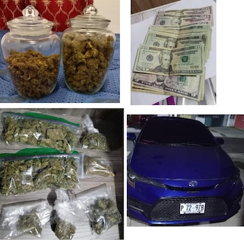 Un operativo de la PNC en San Miguel desmanteló una red de tráfico de drogas con allanamientos simultáneos. (Publicación: Gustavo Villatoro, Ministro de Justicia y Seguridad)