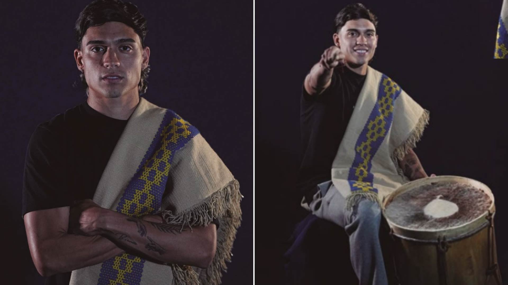 El Changuito hizo honor a sus raíces santiagueñas en la producción fotográfica con la revista de Boca