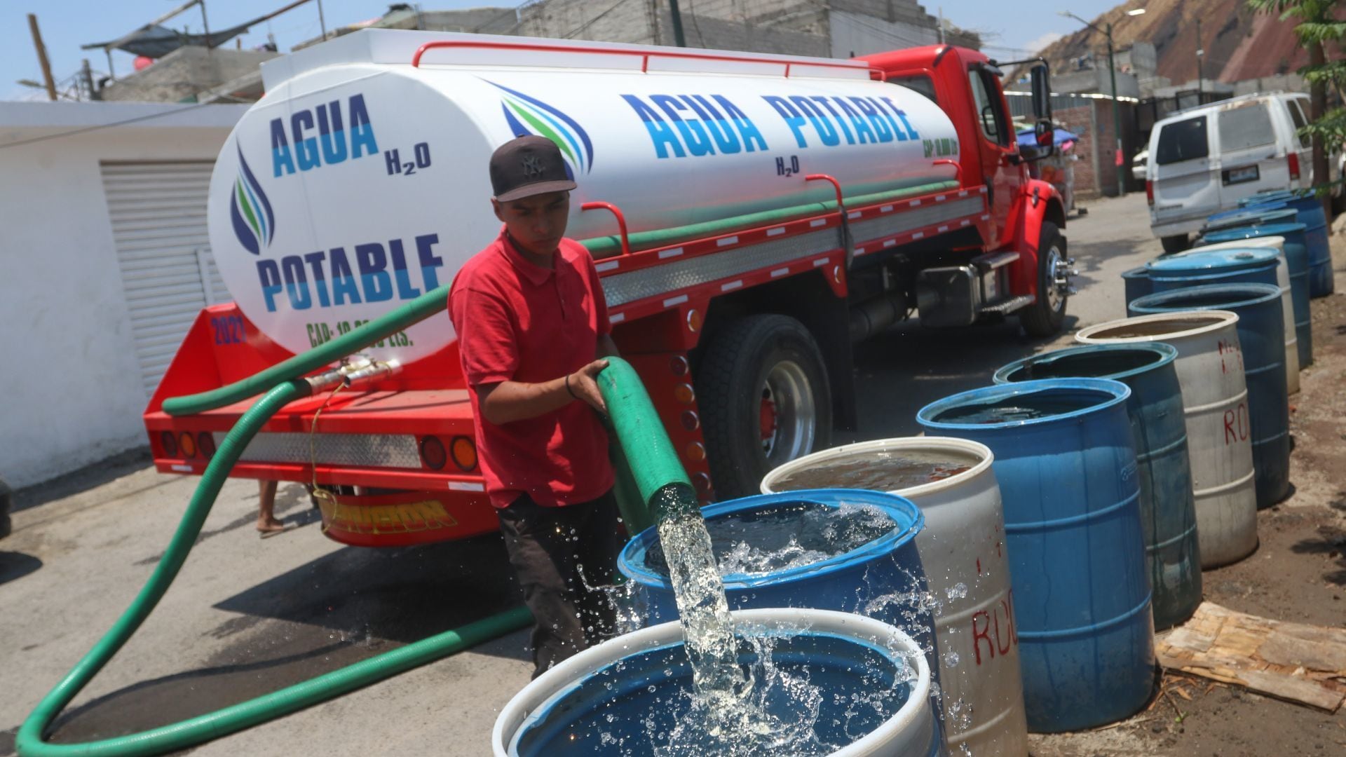 Ecatepec vive un momento crítico de desabasto de agua. (FOTO: GRACIELA LÓPEZ /CUARTOSCURO.COM)