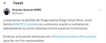 Tuit del director general del