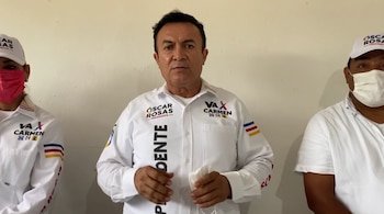 La esposa de Oscar Rosas