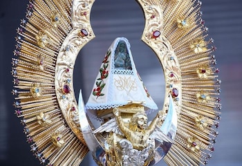 La coronación pontificia de la Virgen se realizó el 25 de abril de 1926. Cortesía: Eco Católico