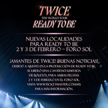 Los concierto de TWICE tienen