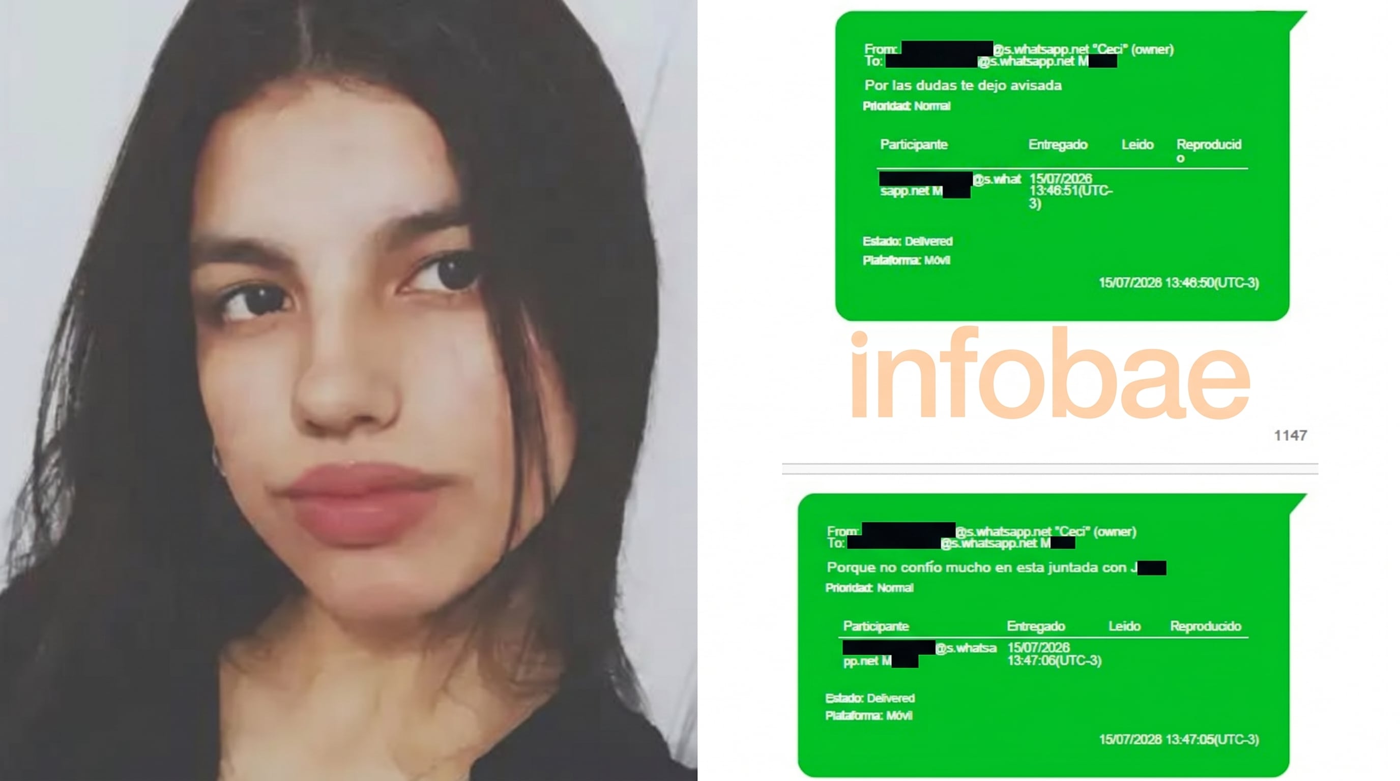 El temor que Cecilia Lazcano le confió a una amiga un día antes de ser asesinada