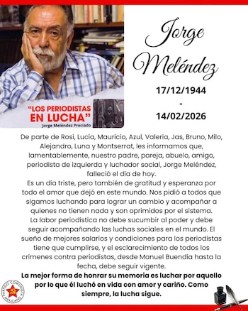 Familiares, colegas y figuras del