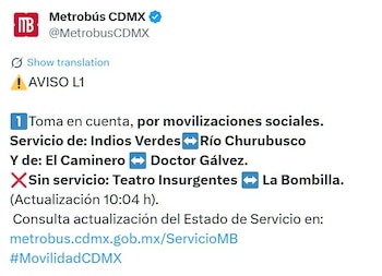 Avance en tiempo real de