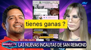 Reimond Manco sigue en el ojo de la tormenta y reconoce testimonios comprometedores. Captura: Magaly Tv La Firme.