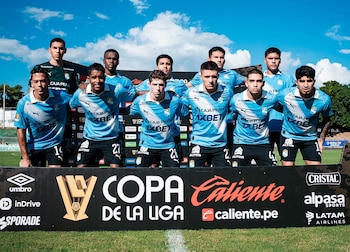 Sporting Cristal presentó un mix de jugadores entre jóvenes y experimentados en la Copa de la Liga 2026. - créditos: Sporting Cristal