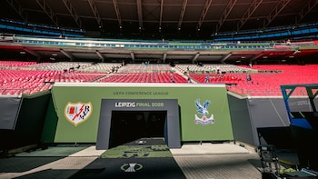 Crystal Palace vs. Rayo Vallecano - EN VIVO: siga aquí a Daniel Muñoz y Jefferson Lerma en la final de la Uefa Conference League