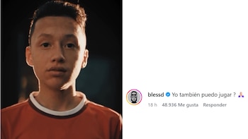 La aparición de Blessd en el video alimentó versiones sobre un posible combate en Stream Fighters 5. “¿Yo también puedo jugar?”, preguntó una representación infantil asociada al cantante al final del anuncio - crédito @blessd / Instagram