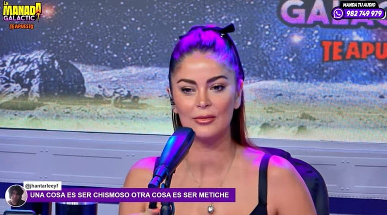Laura Spoya, ex-reina de belleza y presentadora, arremete contra Brian Rullan en el programa