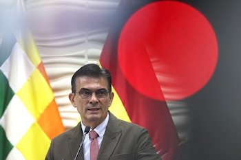 El presidente de Bolivia, Rodrigo