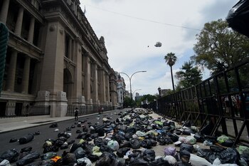 La protesta que llevaron adelante