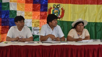 Evo Morales se reúne con