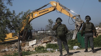 Israel derriba la vivienda en