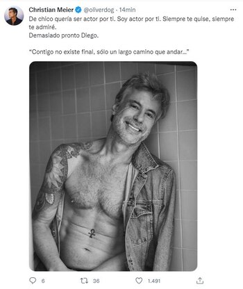 Christian Meier y su mensaje