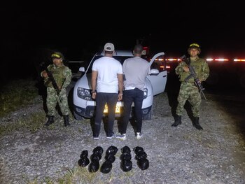 La droga iba camuflada en