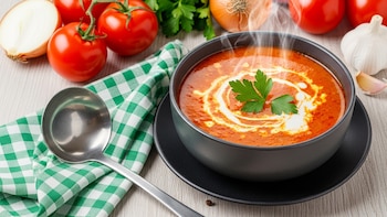 Receta de sopa de tomate turca, rápida y fácil