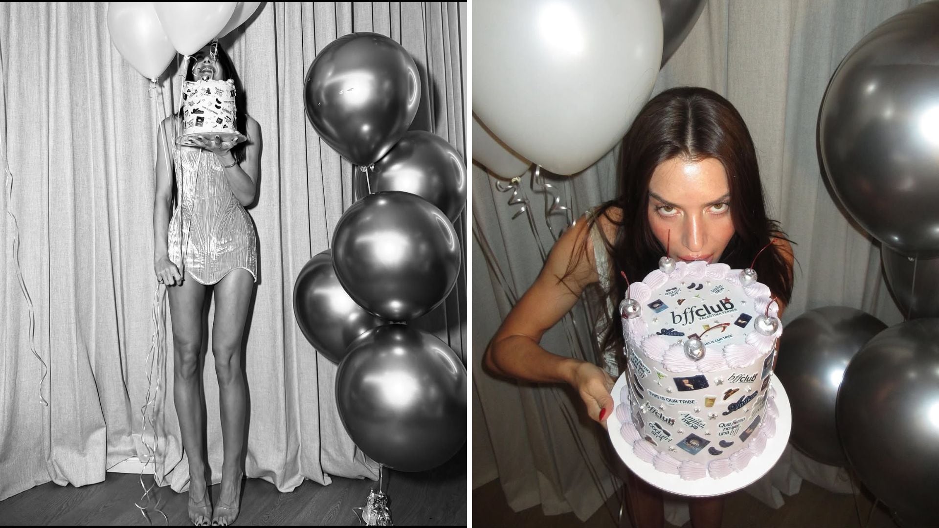Valentina Ferrer compartió su festejo de cumpleaños tras el mensaje de J Balvin - crédito Redes sociales