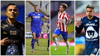 León, Pumas, Cruz Azul y