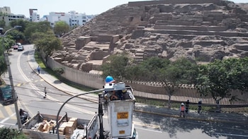 La Huaca Pucllana, ubicada en