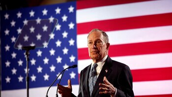 Michael Bloomberg avanza en las