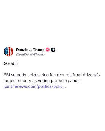 La noticia de la intervención