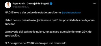 Concejal Papo Amin sobre las