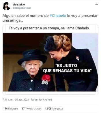 Foto: Captura de pantalla Twitter