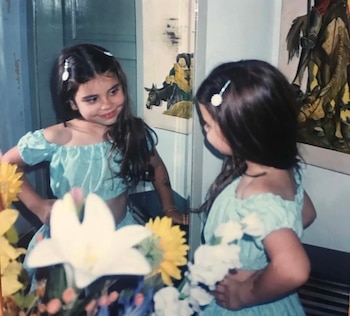 Eva De Dominici, niña