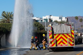 Algunos residentes en Malibú conectaron
