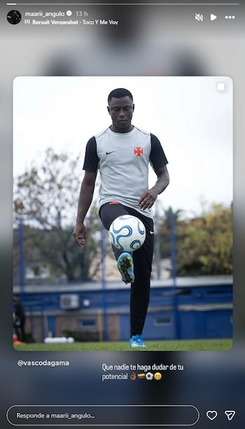 Post en Instagram de Marino Hinestroza tras las críticas de Renato Gaucho - crédito Instagram