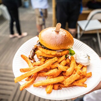 gastronomía en patios y terrazas