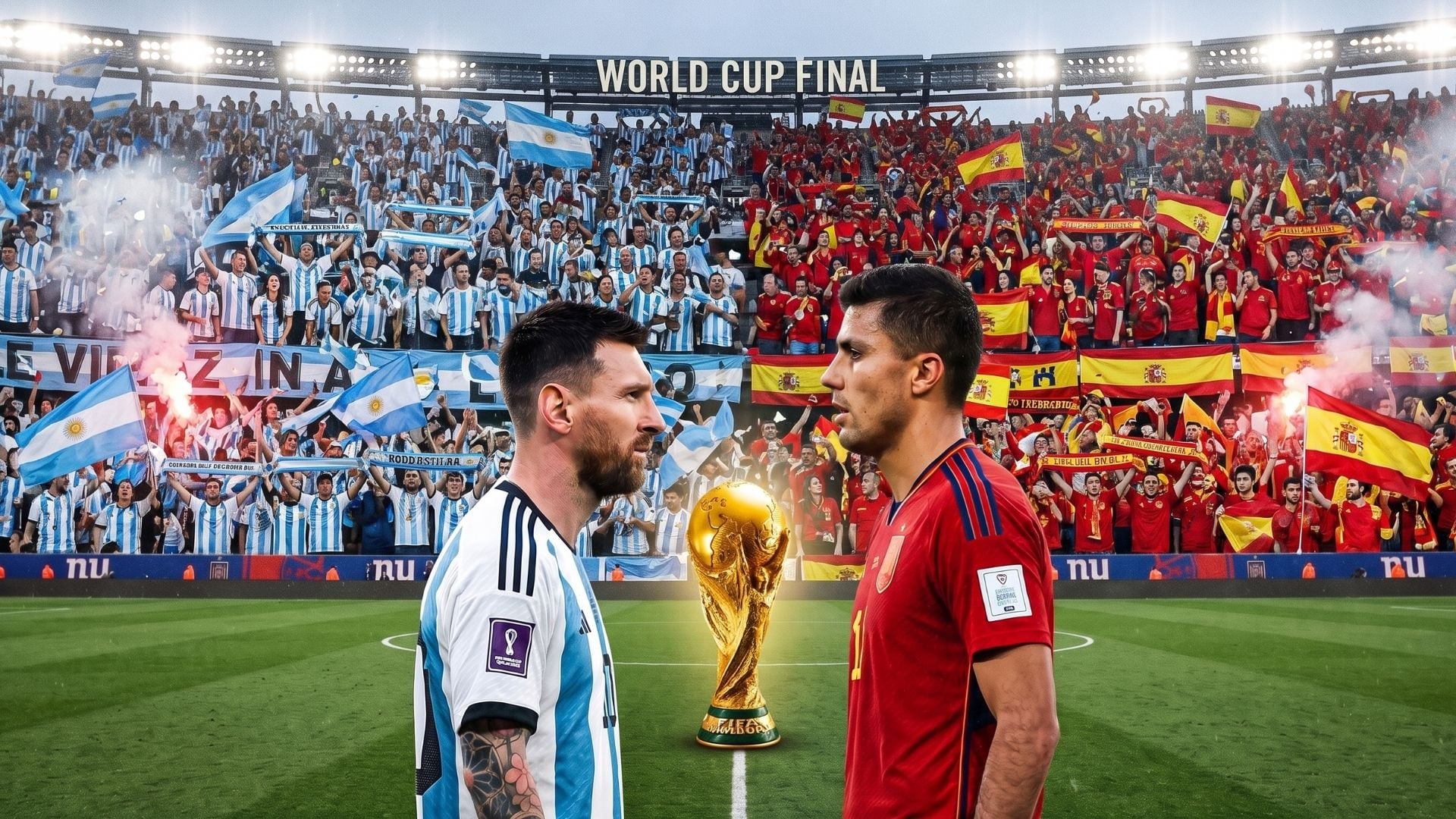 Argentina vs España: día, hora y canal TV en Perú del partido por la gran final del Mundial 2026