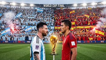 Argentina vs España: día, hora y canal TV en Perú del partido por la gran final del Mundial 2026