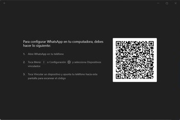 Aplicación de WhatsApp para Windows