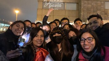 Danna Paola emocionó a fans