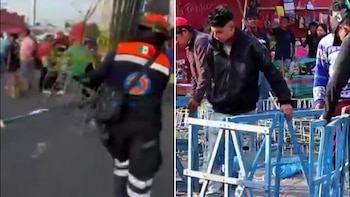 Castillo pirotécnico que se usaría