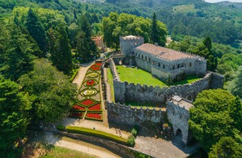 Castillo de Sotomayor y sus jardines, en Pontevedra (Castillo de Soutomaior).
