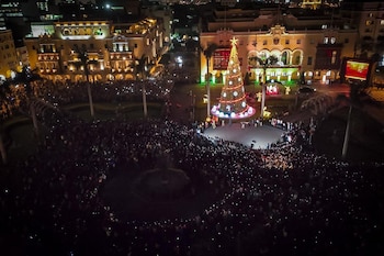Árboles de Navidad en Lima: