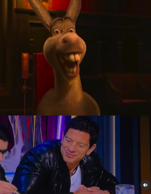 Yahir como personaje de Shrek. (IG: ernestolaguardiaoficial)