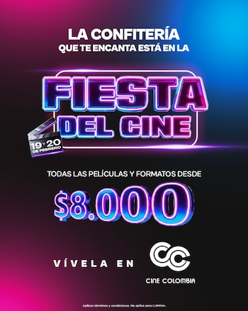 Cine Colombia abarca funciones tanto 2D