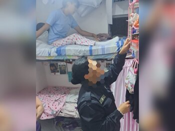 Agentes penitenciarios del INPE durante