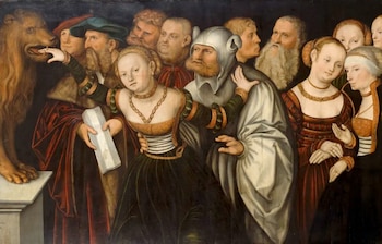 Cranach recurrió a la alegoría