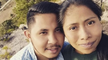 Las románticas fotos que compartió