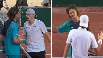El gesto de Andrey Rublev con Ignacio Buse en Roland Garros: saludo y reconocimiento al peruano tras un duro partido