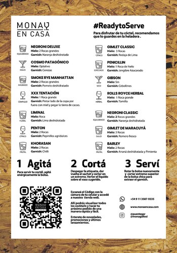 Código QR en el menú