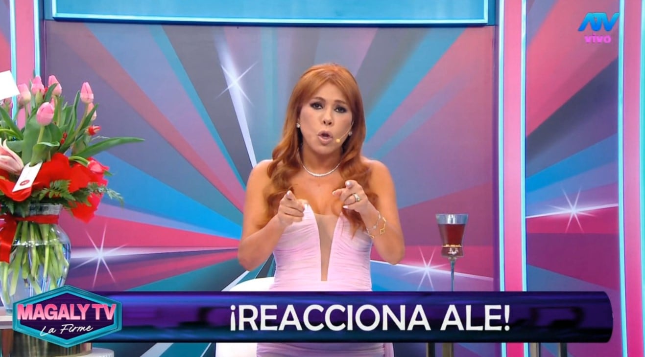 Magaly Medina explota contra Alejandra Baigorria: “No sabe cómo tomar una decisión”. Captura: Magaly TV La Firme.