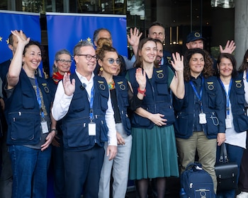 Observadores de la Unión Europea y OEA ya se despliegan a nivel nacional para las Elecciones 2026. (Foto: Misión de Observación Electoral de la Unión Europea en Perú 2026)