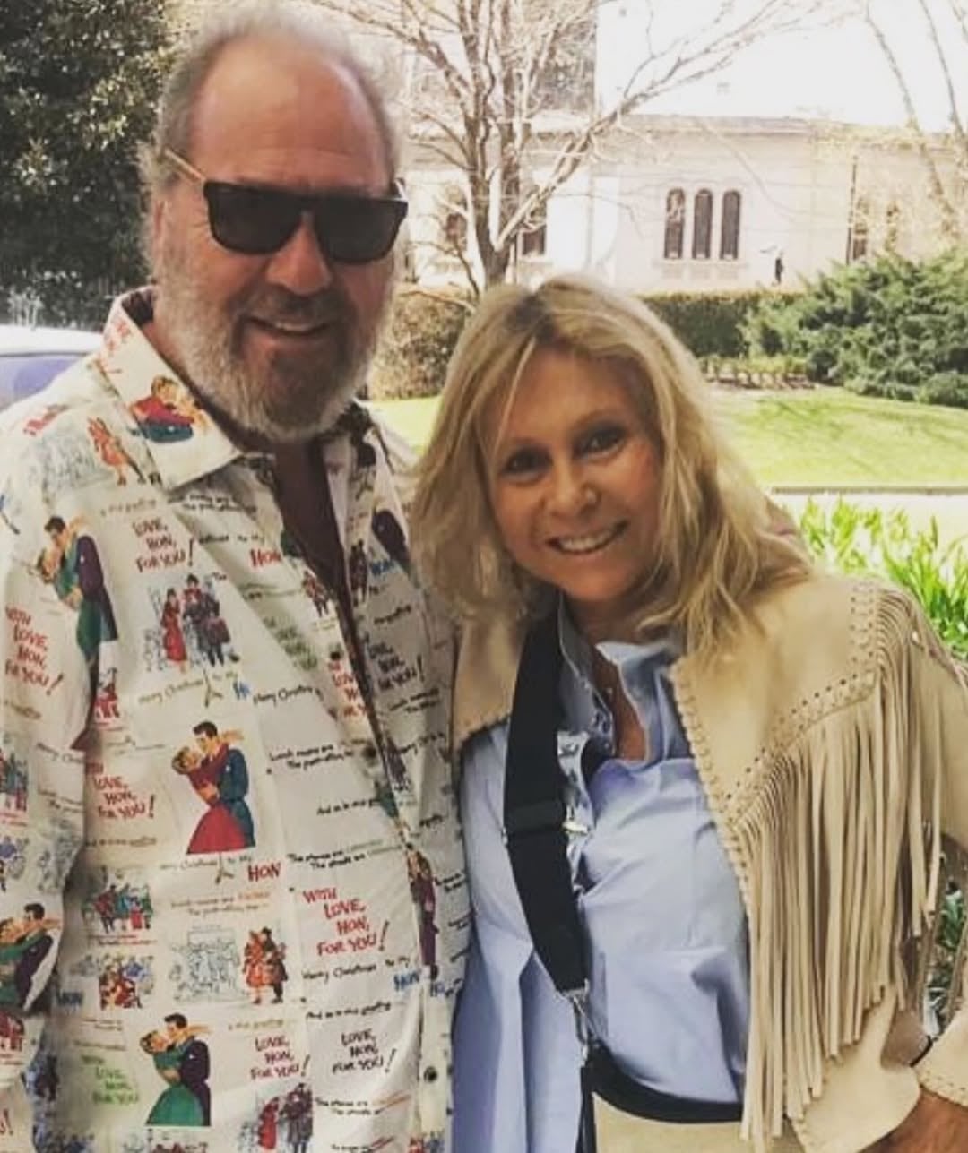 La reconocida abogada junto a su marido, Marcelo Frydlewski, quien murió en octubre de 2021